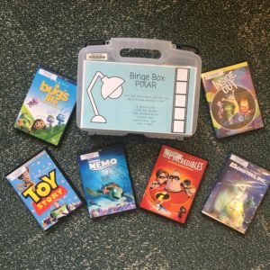 Binge box contents
